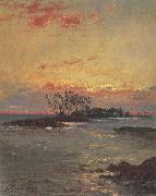 Alvan Fisher Hilo Bay oil on canvas